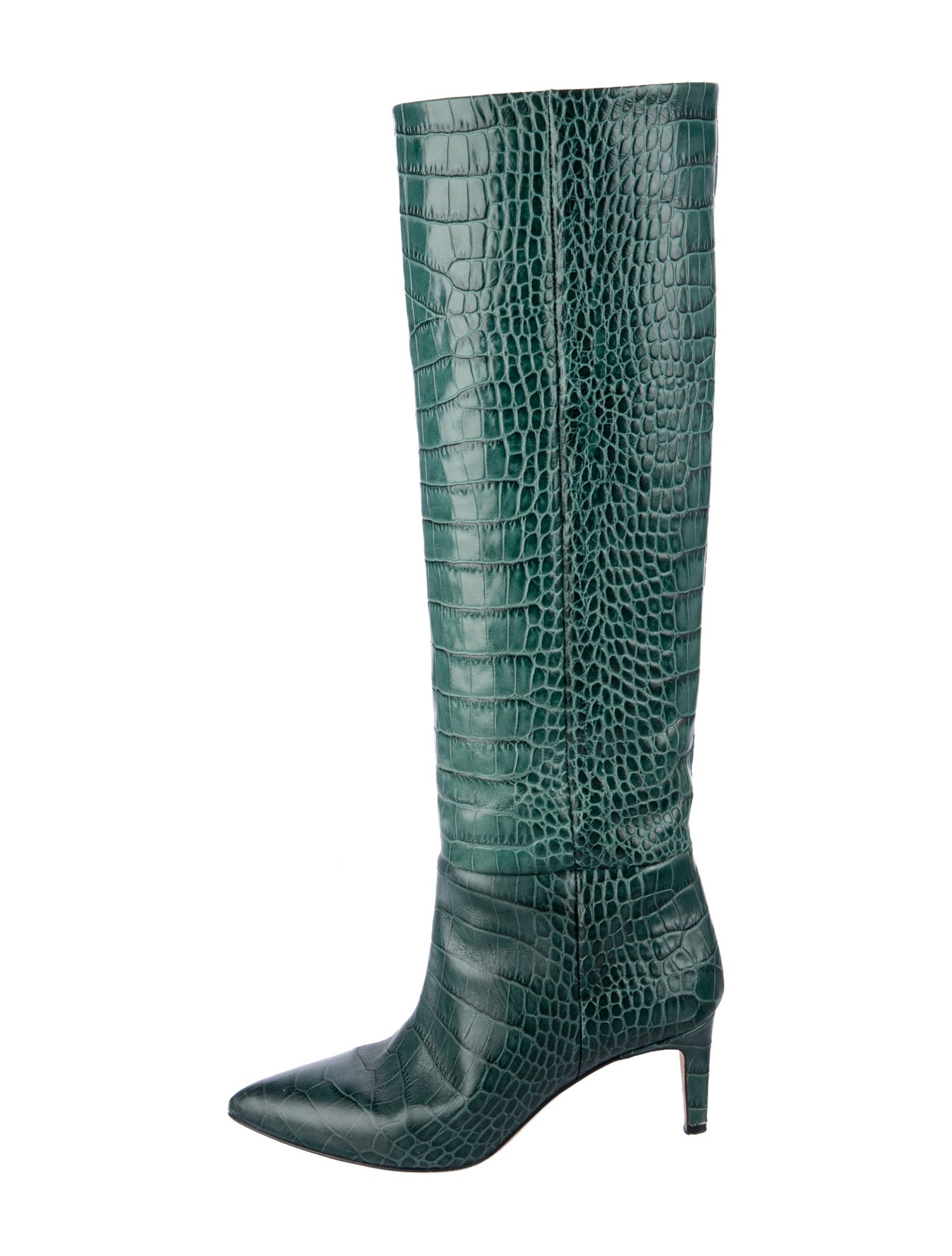 Paris Texas Embossed Leather Boots