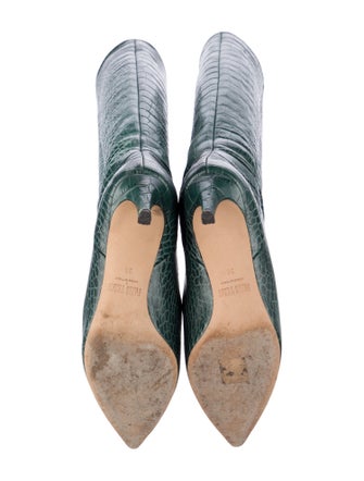 Paris Texas Embossed Leather Boots