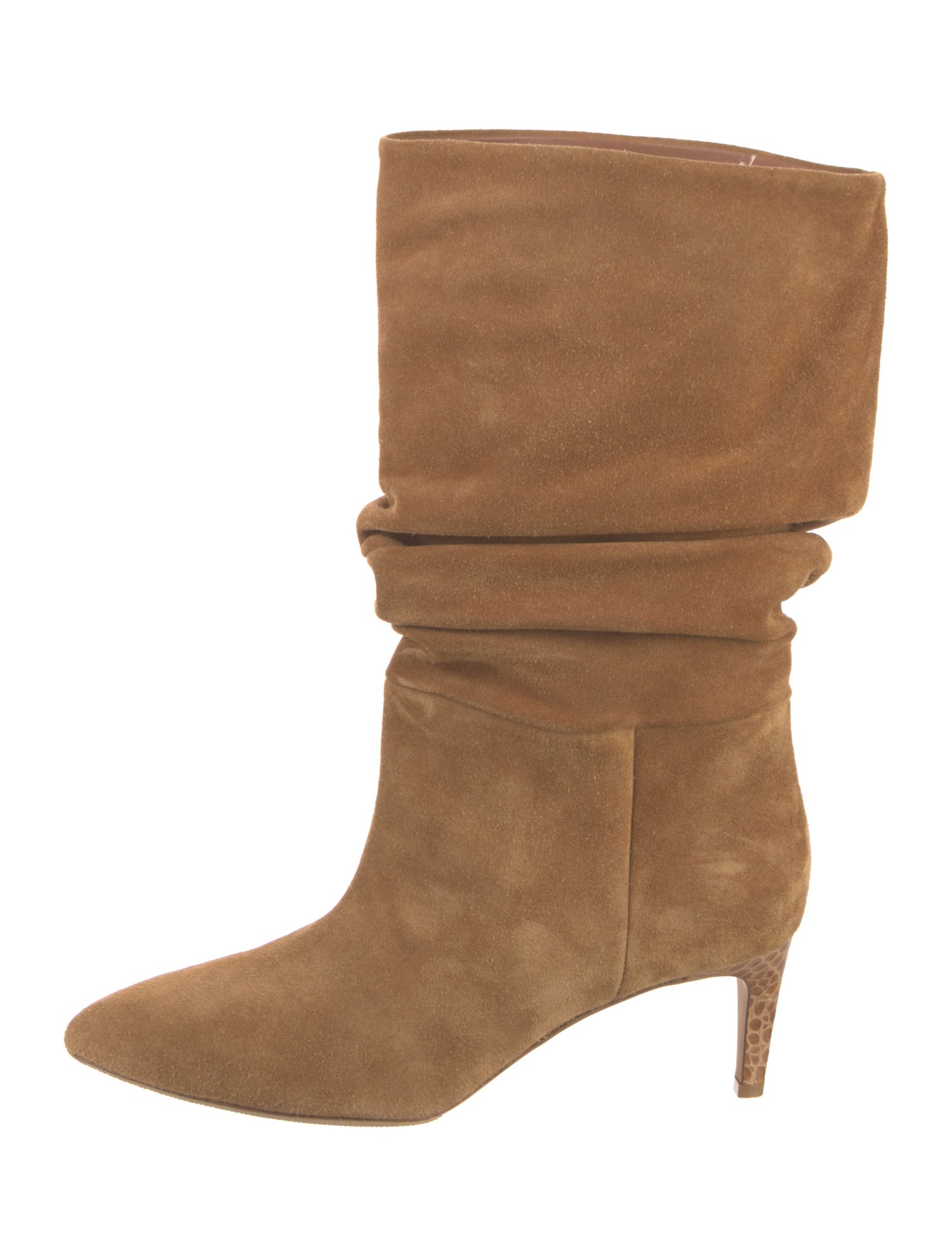 Paris Texas Suede Slouch Boots