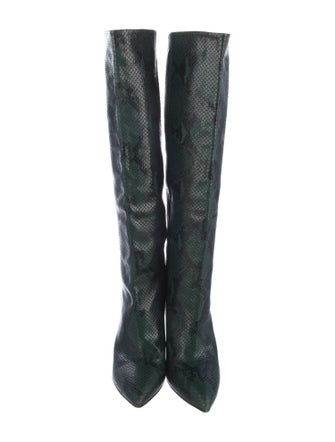 Paris Texas Embossed Leather Boots