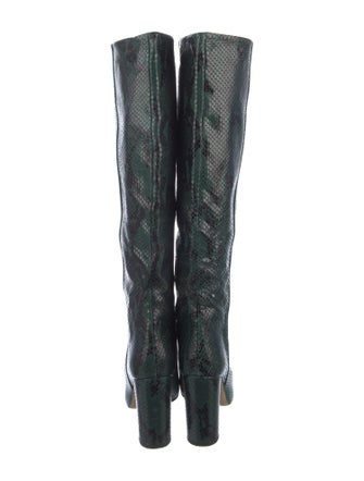 Paris Texas Embossed Leather Boots