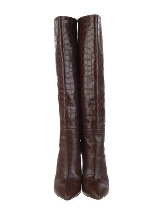 Paris Texas Embossed Leather Boots