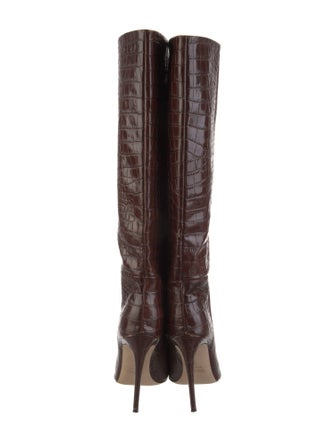 Paris Texas Embossed Leather Boots