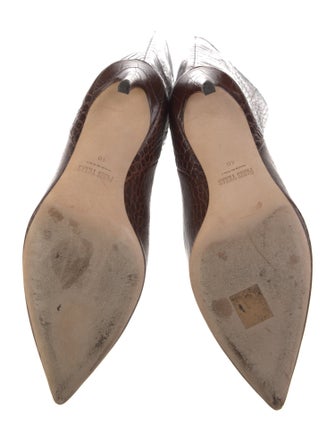 Paris Texas Embossed Leather Boots