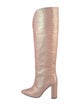 Paris Texas Embossed Leather Boots