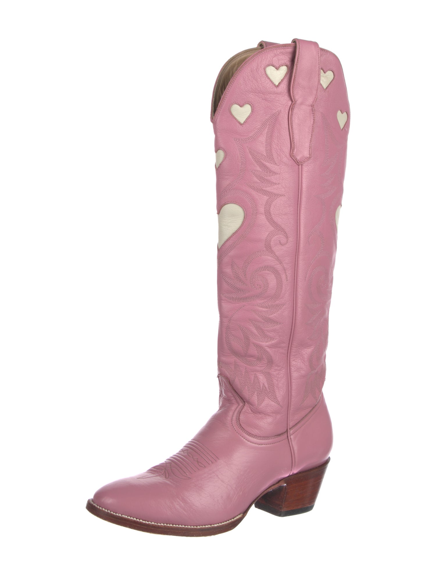 Paris Texas Leather Patterned Western Boots