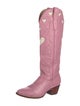 Paris Texas Leather Patterned Western Boots