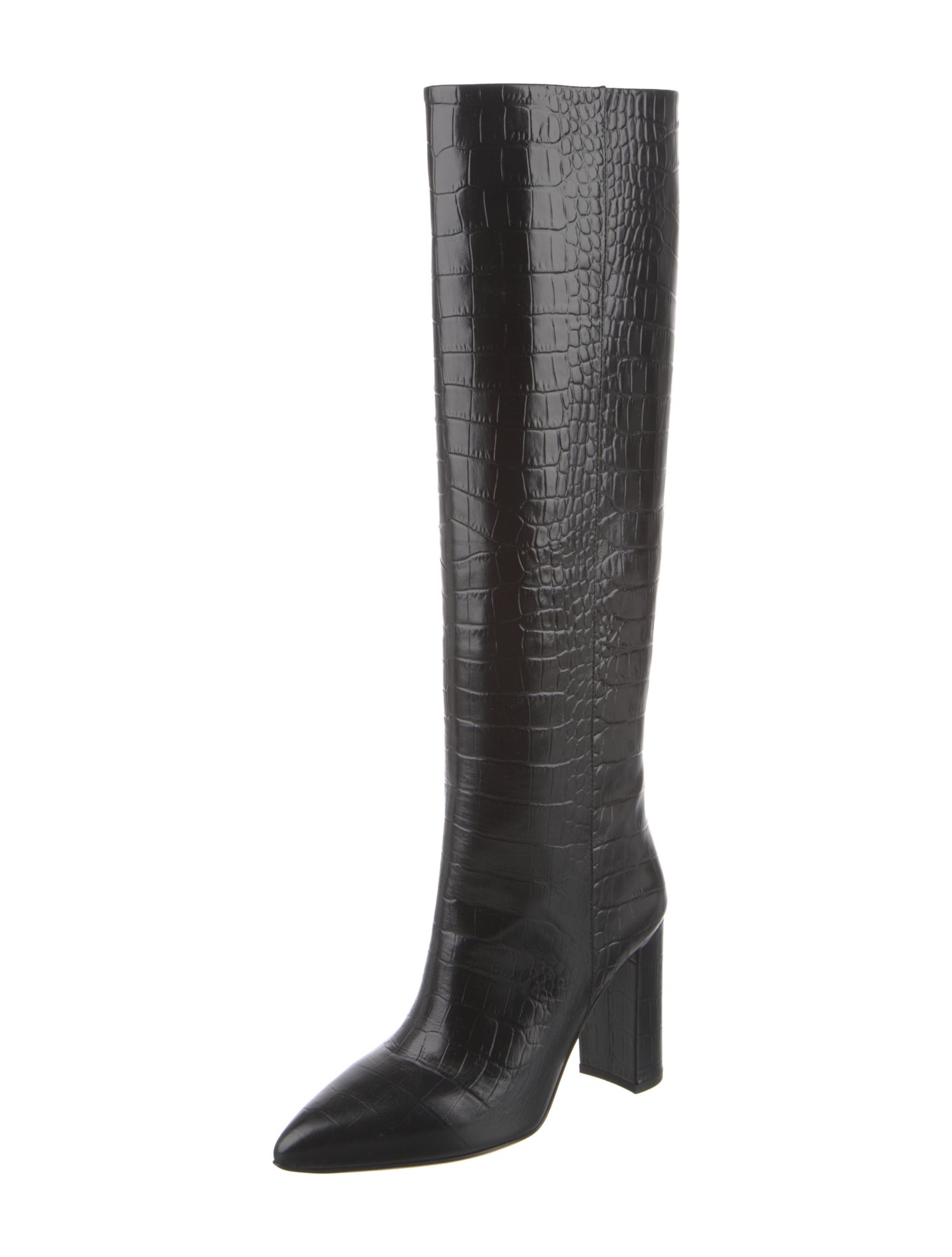 Paris Texas Embossed Leather Boots