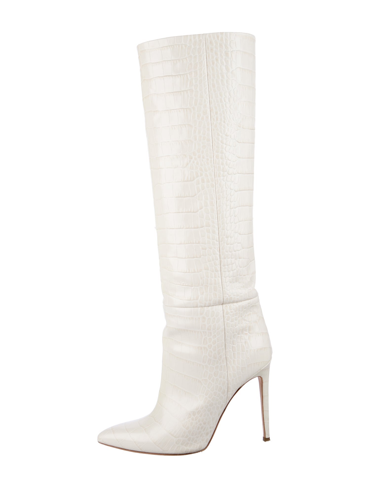 Paris Texas Embossed Leather Boots