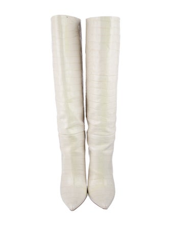 Paris Texas Embossed Leather Boots