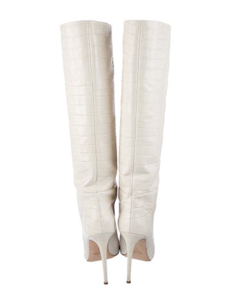 Paris Texas Embossed Leather Boots