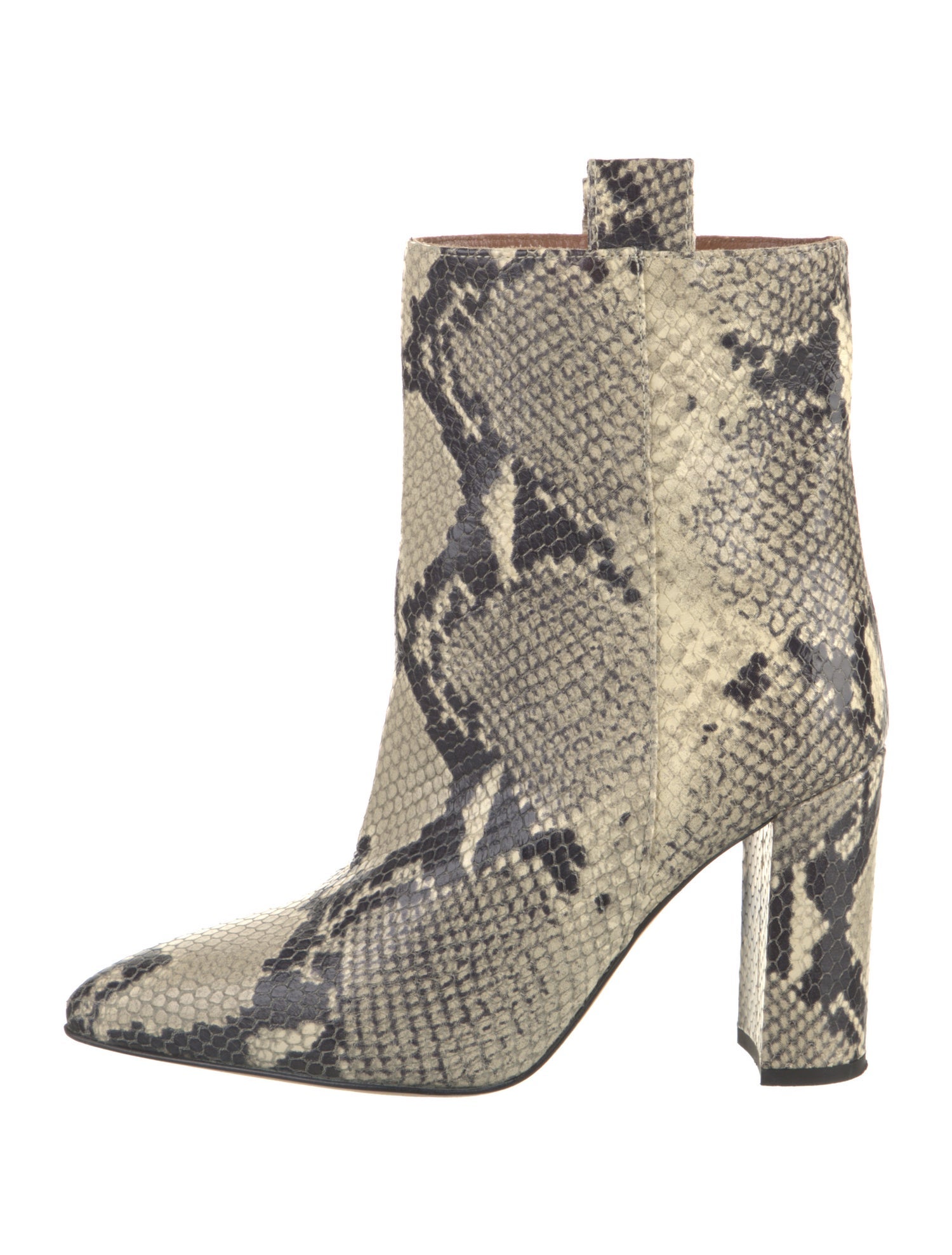 Paris Texas Snakeskin Animal Print Boots