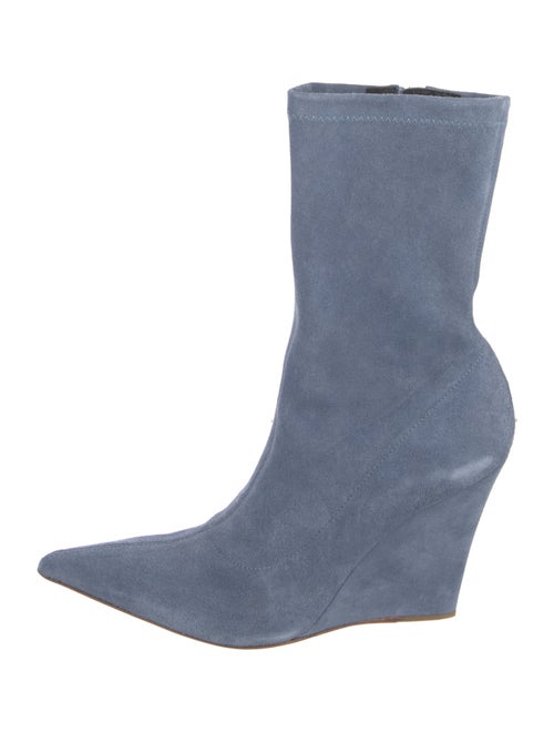 Paris Texas Suede Sock Boots