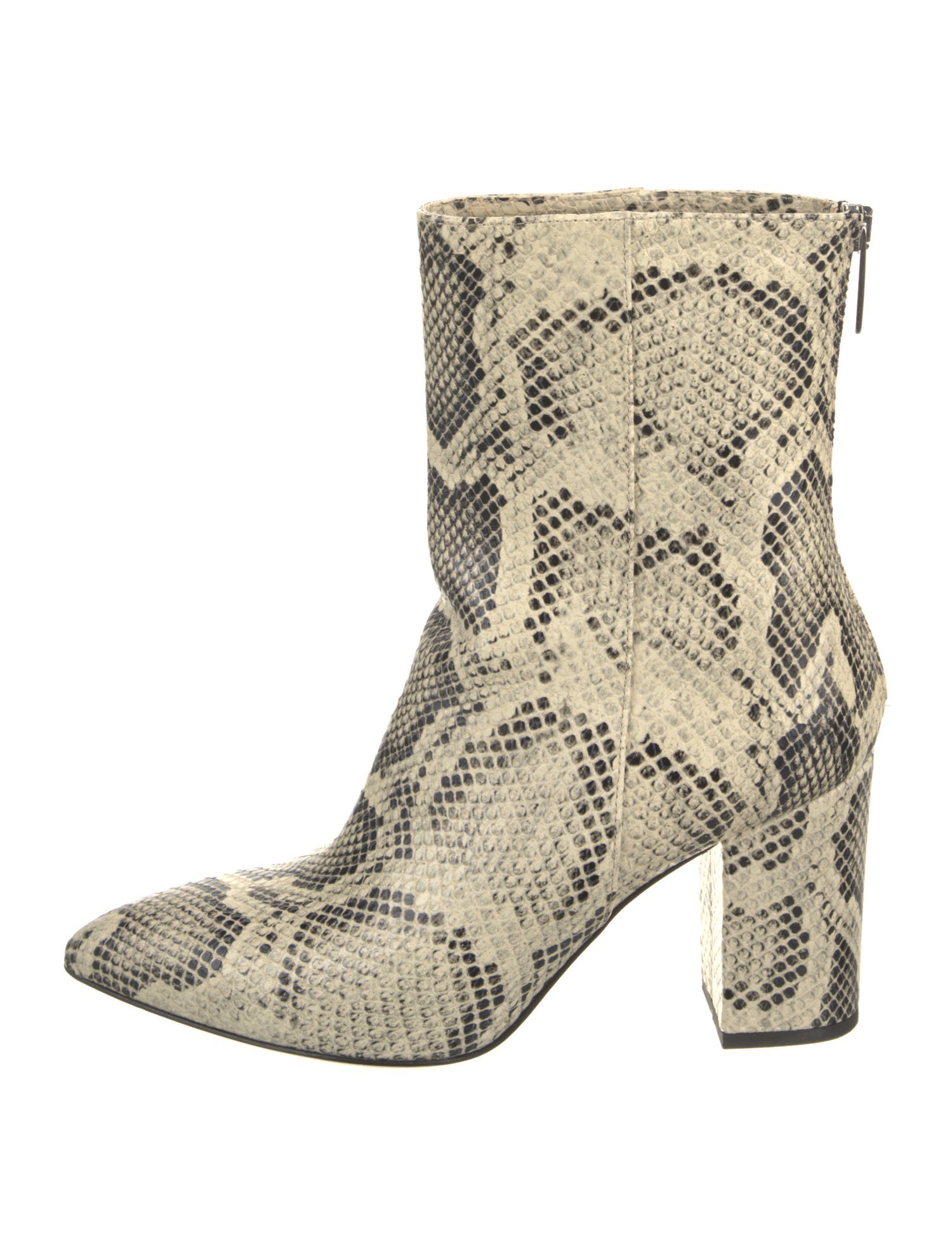 Paris Texas Embossed Leather Animal Print Boots