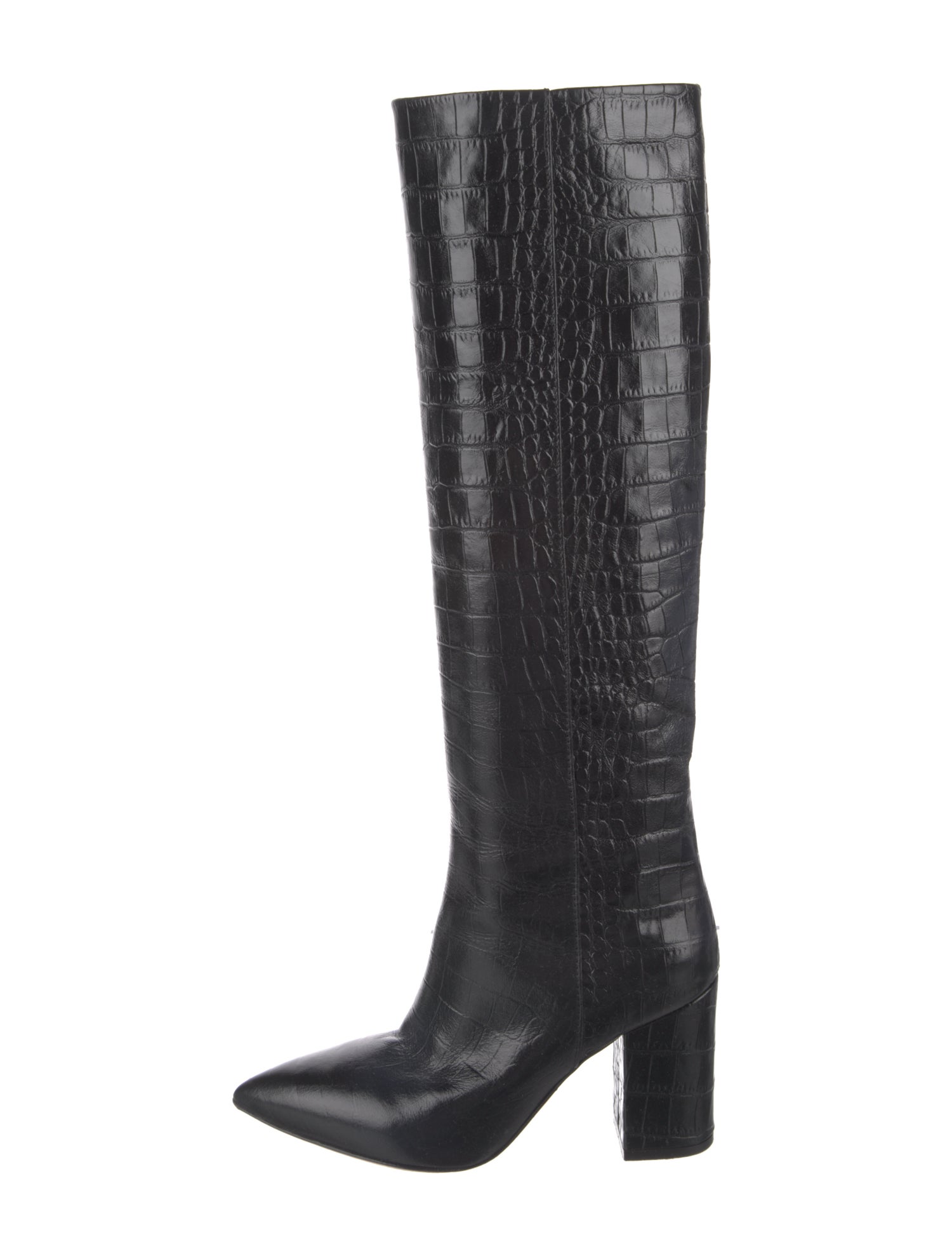 Paris Texas Embossed Leather Boots