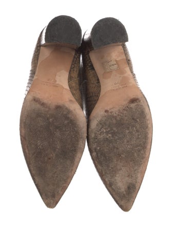 Paris Texas Snakeskin Animal Print Boots