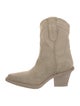 Paris Texas Suede Western Boots