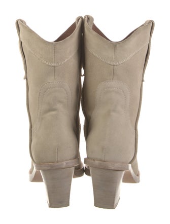 Paris Texas Suede Western Boots