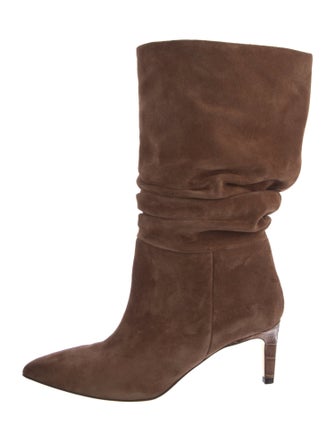 Paris Texas Suede Slouch Boots