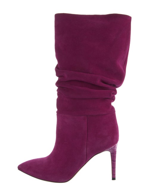 Paris Texas Suede Slouch Boots