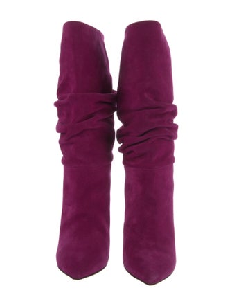 Paris Texas Suede Slouch Boots