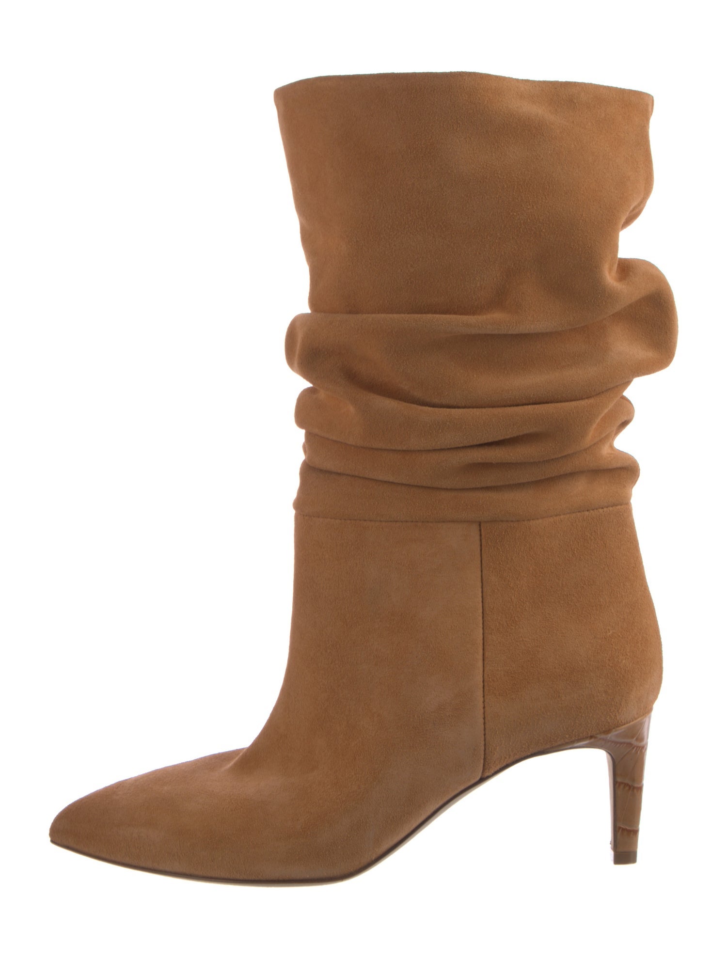 Paris Texas Leather Slouch Boots
