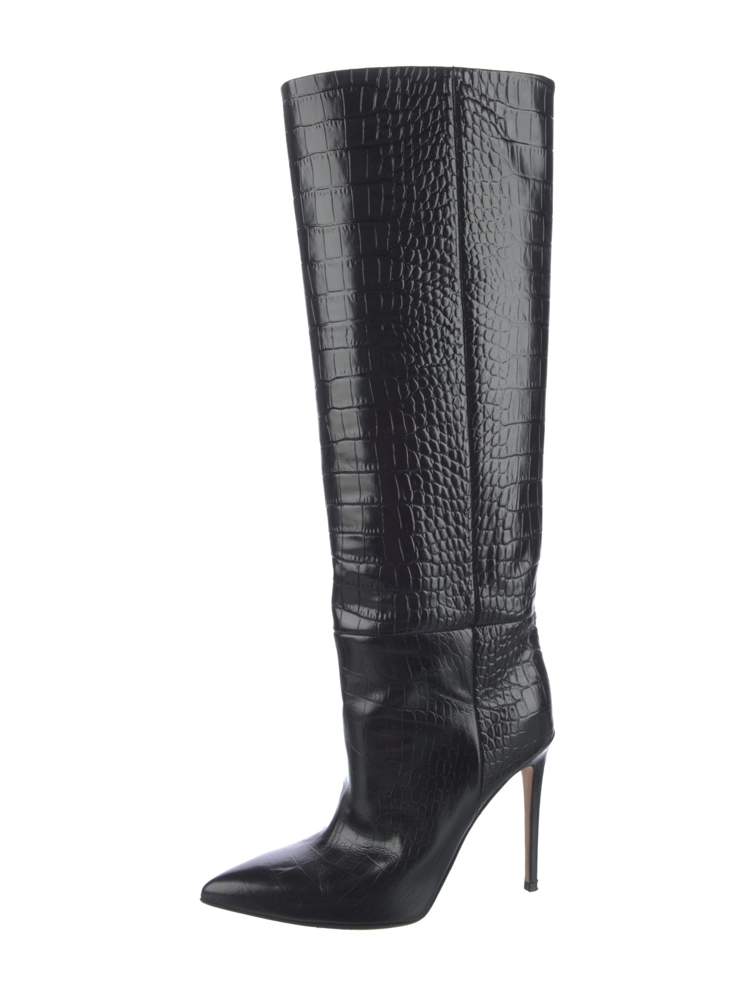 Paris Texas Embossed Leather Boots