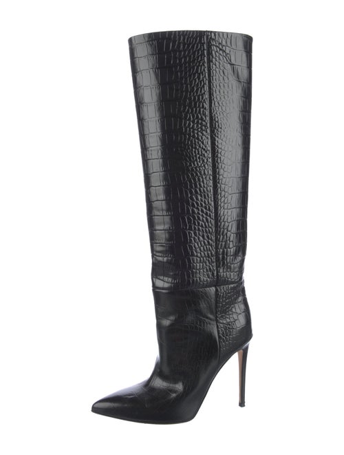 Paris Texas Embossed Leather Boots