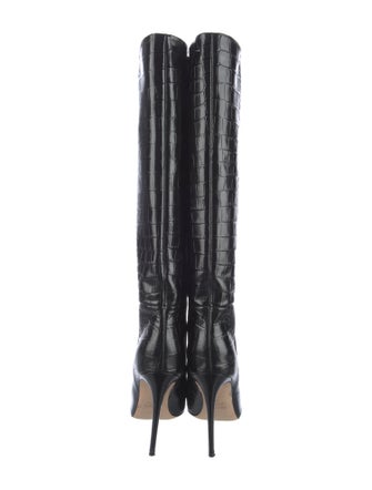 Paris Texas Embossed Leather Boots