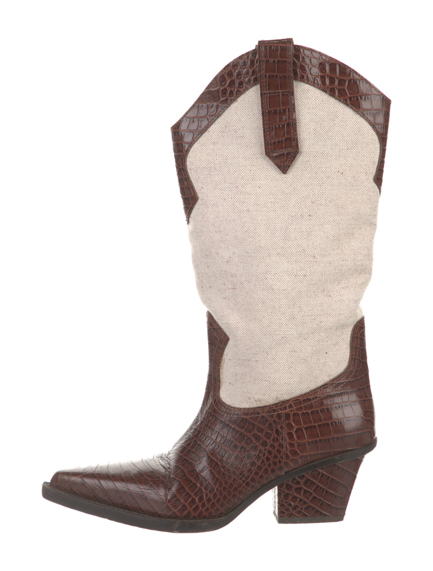 Paris Texas Printed Western Boots