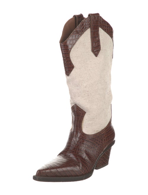 Paris Texas Printed Western Boots