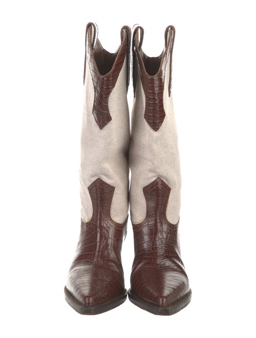Paris Texas Printed Western Boots