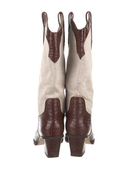 Paris Texas Printed Western Boots