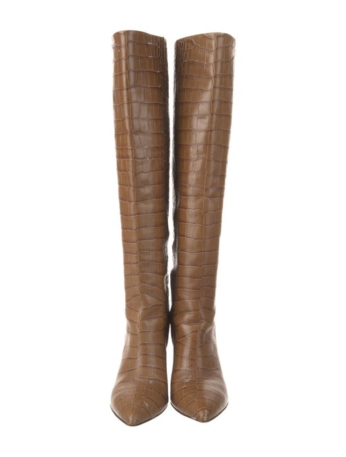 Paris Texas Embossed Leather Boots