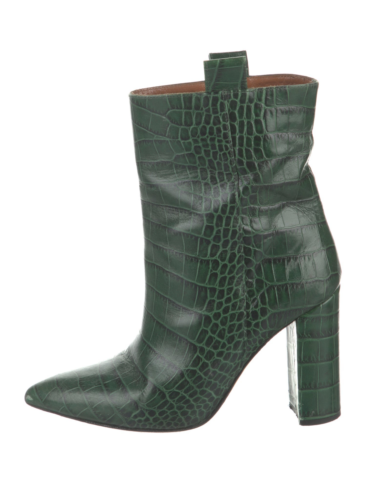 Paris Texas Embossed Leather Boots