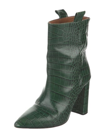 Paris Texas Embossed Leather Boots