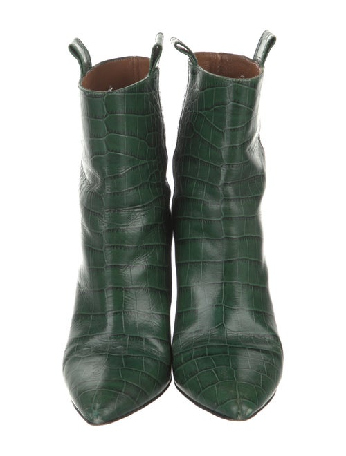Paris Texas Embossed Leather Boots