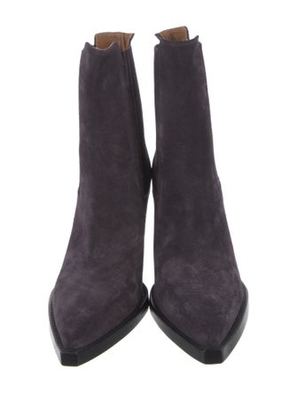 Paris Texas Suede Sock Boots