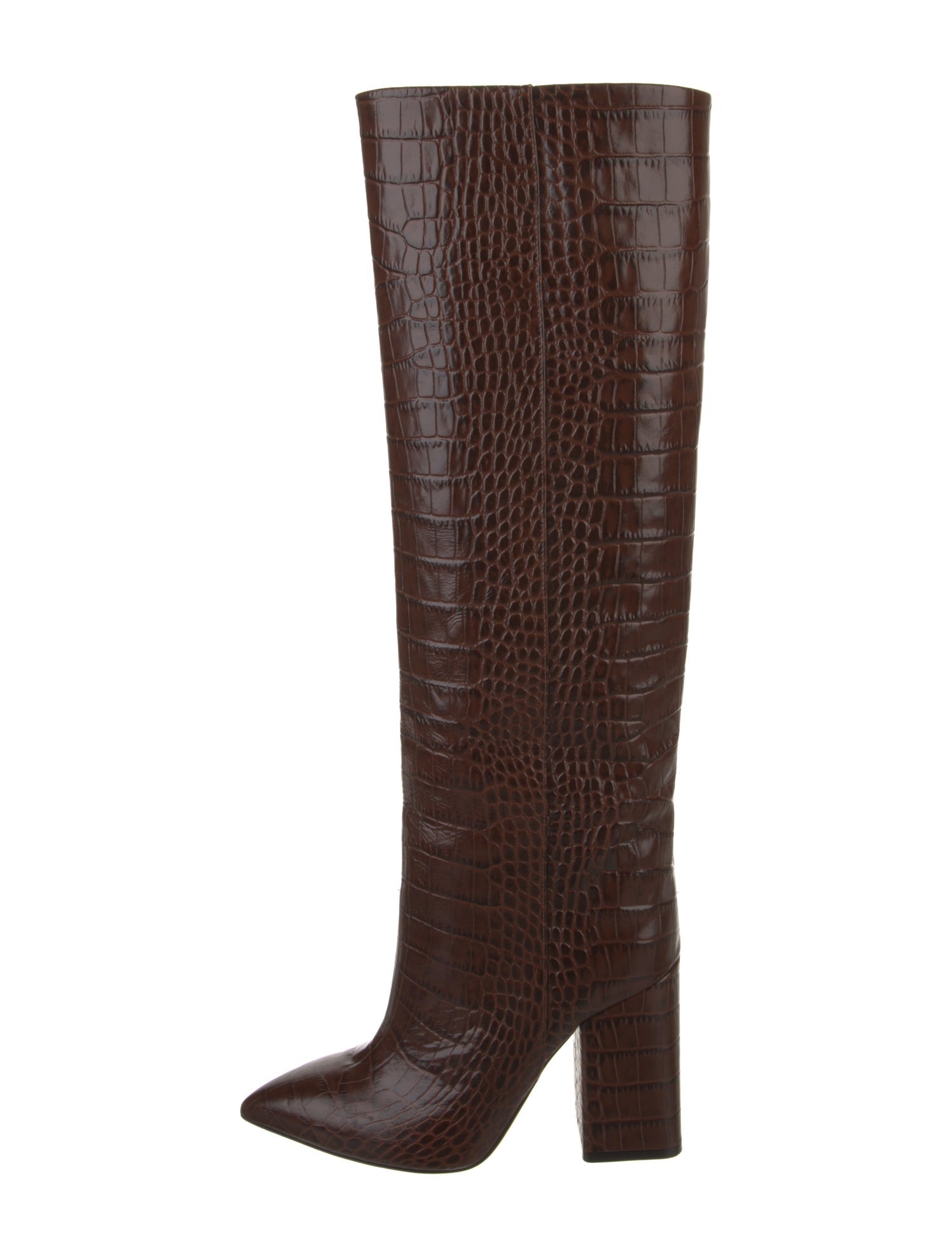Paris Texas Embossed Leather Boots