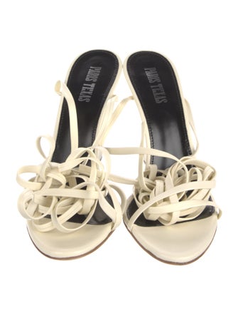 Paris Texas Leather Sandals