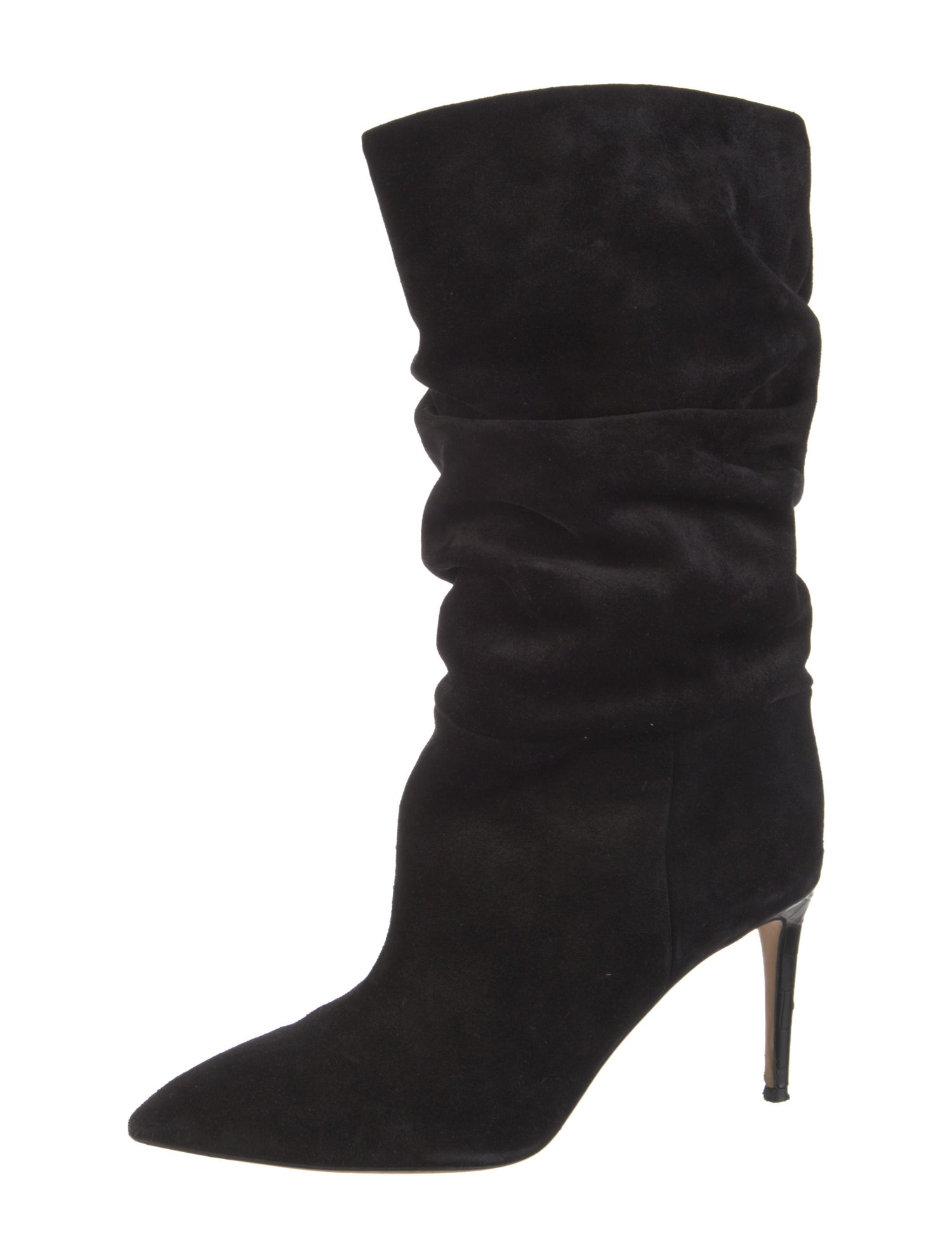 Paris Texas Suede Slouch Boots
