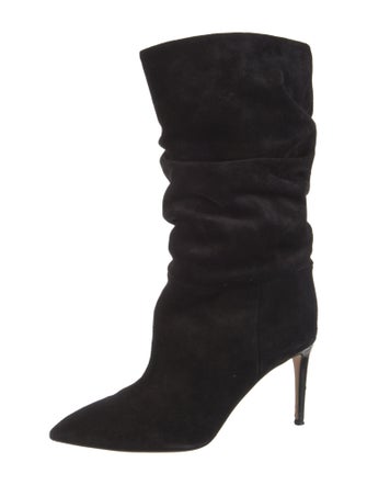 Paris Texas Suede Slouch Boots
