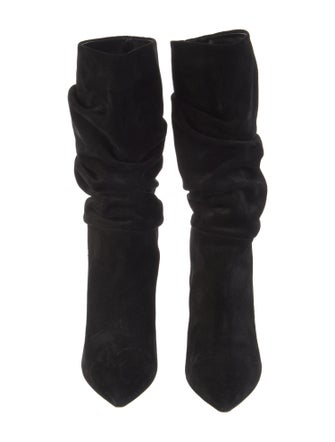 Paris Texas Suede Slouch Boots