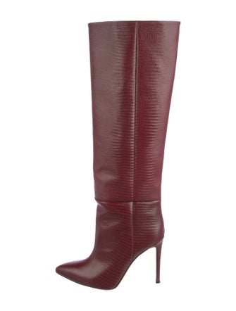 Paris Texas Embossed Leather Boots