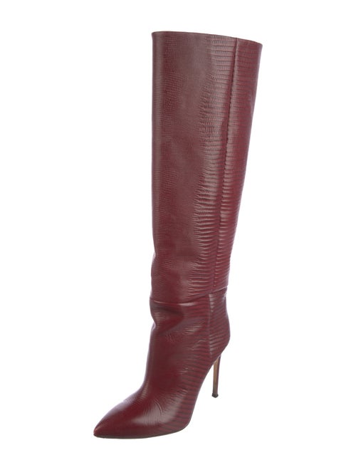 Paris Texas Embossed Leather Boots