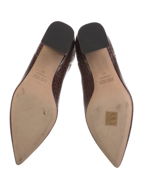 Paris Texas Embossed Leather Riding Boots