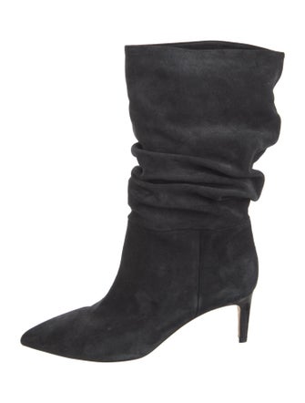Paris Texas Suede Slouch Boots