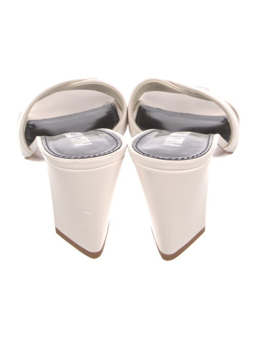 Paris Texas Leather Slides