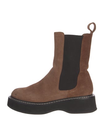 Paris Texas Suede Chelsea Boots