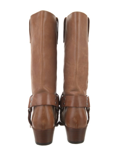 Paris Texas Leather Moto Boots